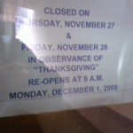 "Thanksgiving" "Thanksgiving"
