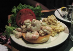 Shrimp Salad - Bertha's Mussels