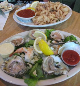 mo's seafood platter