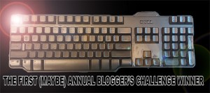 And your Blogger’s Challenge winner is…