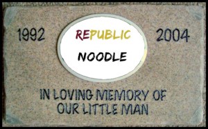 Republic Noodle no getty liquor license, closes