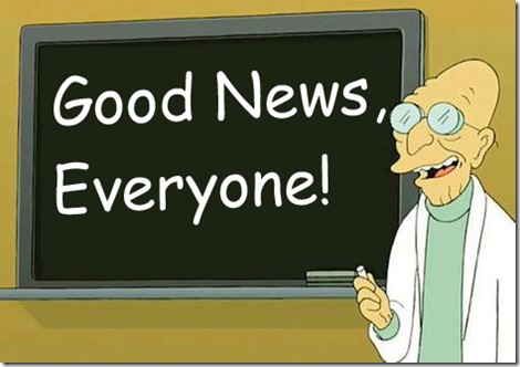 good news