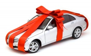 Nothing says "I'm glad Jesus was born like adding a monthly car payment to your beloved's budget.